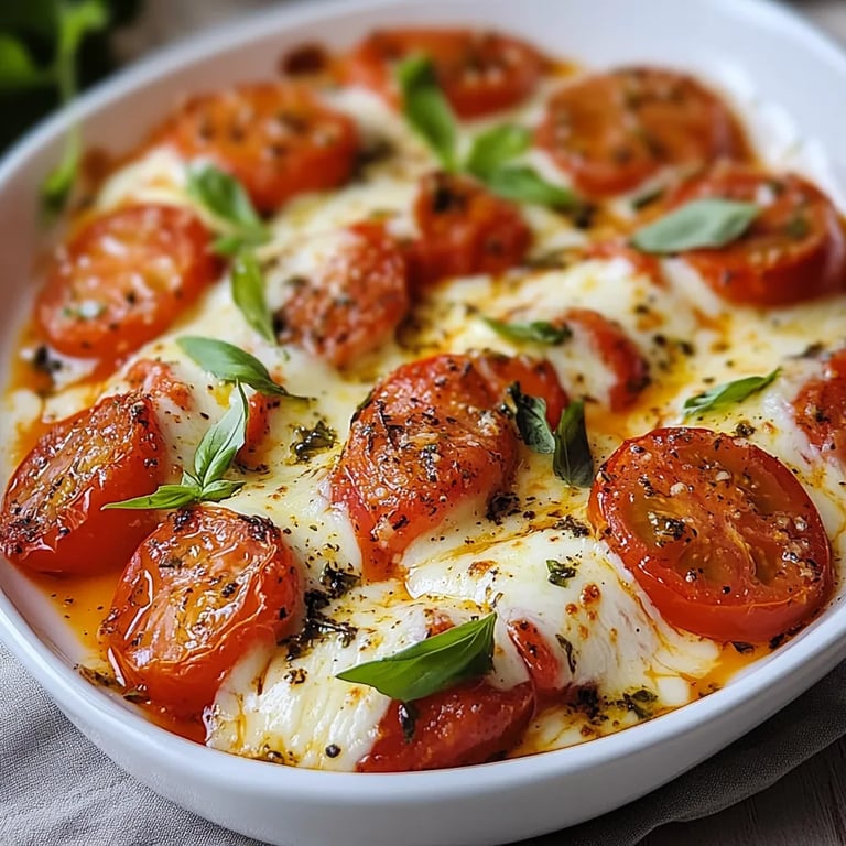 Schnelles Tomate-Mozzarella-Hähnchen