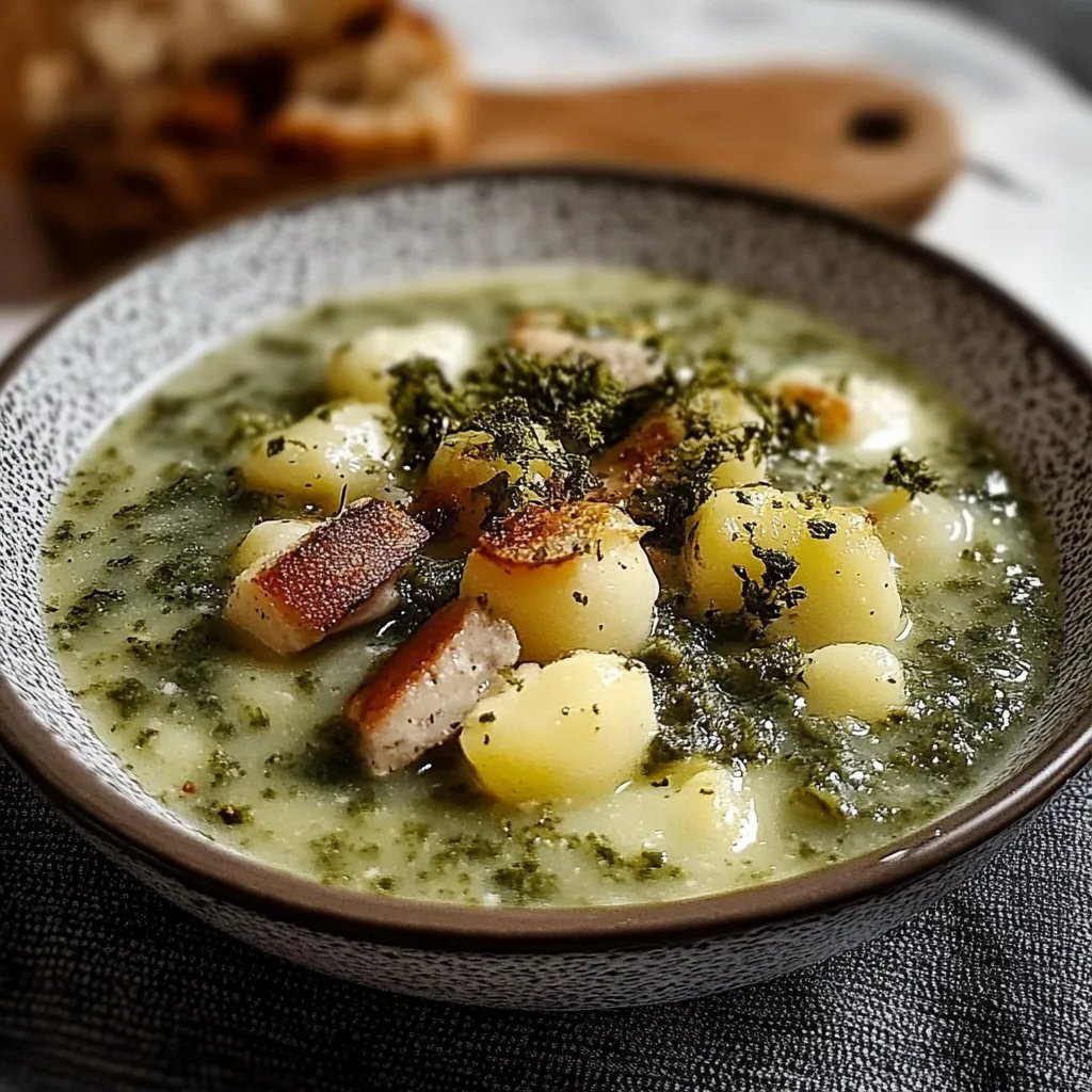 Uromas Grünkohleintopf