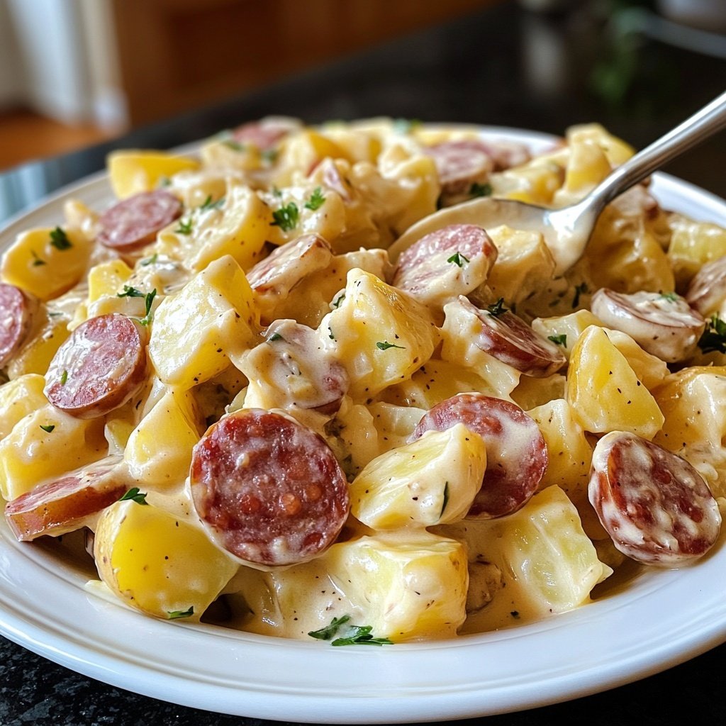 Kartoffelsalat mit Würstchen