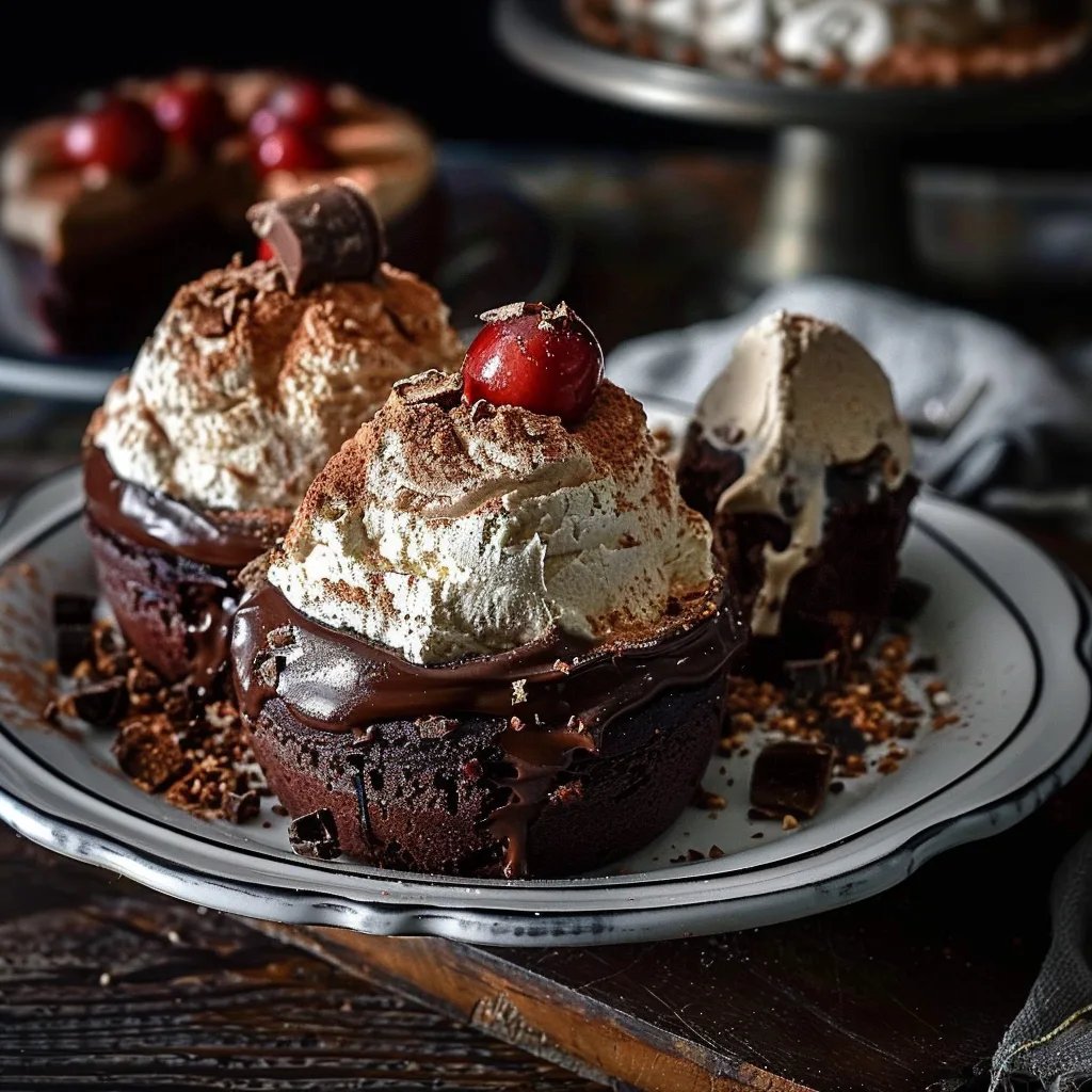 Schokoladige Himmelstorte mit Lebkuchencreme