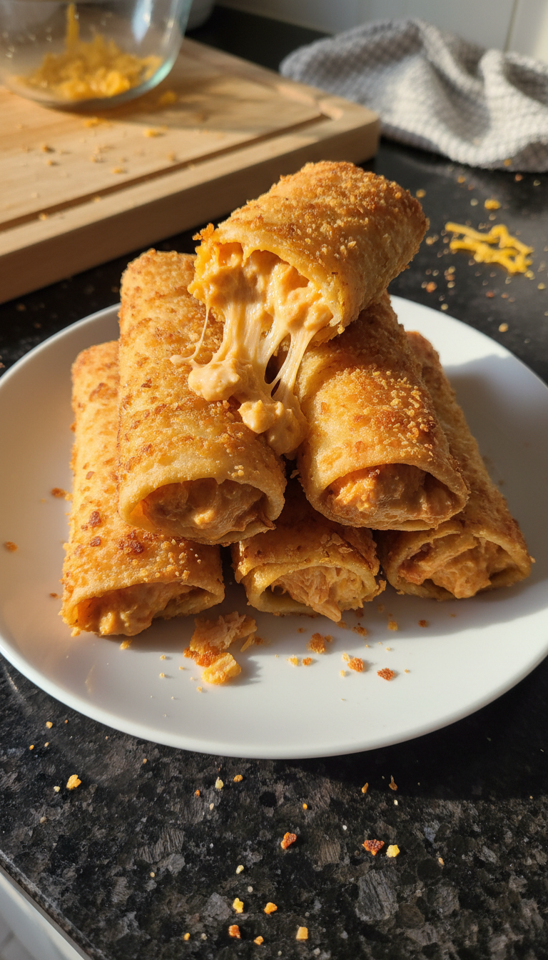 Buffalo Hähnchen Dip Frühlingsrollen​