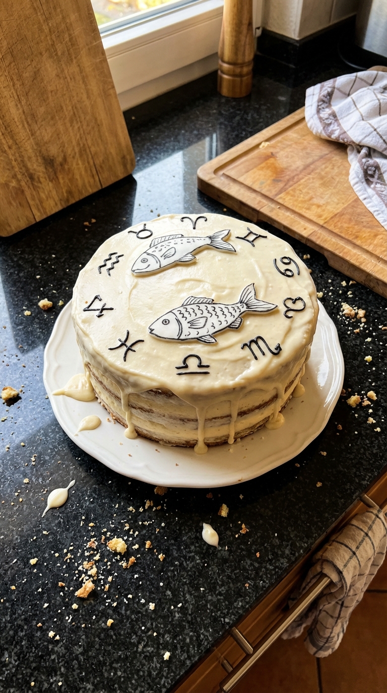 Hochzeitstorte Fisch Sternzeichen