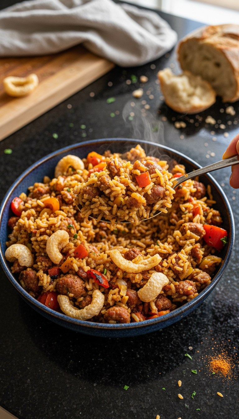 Cajun Rind Reis Bowl