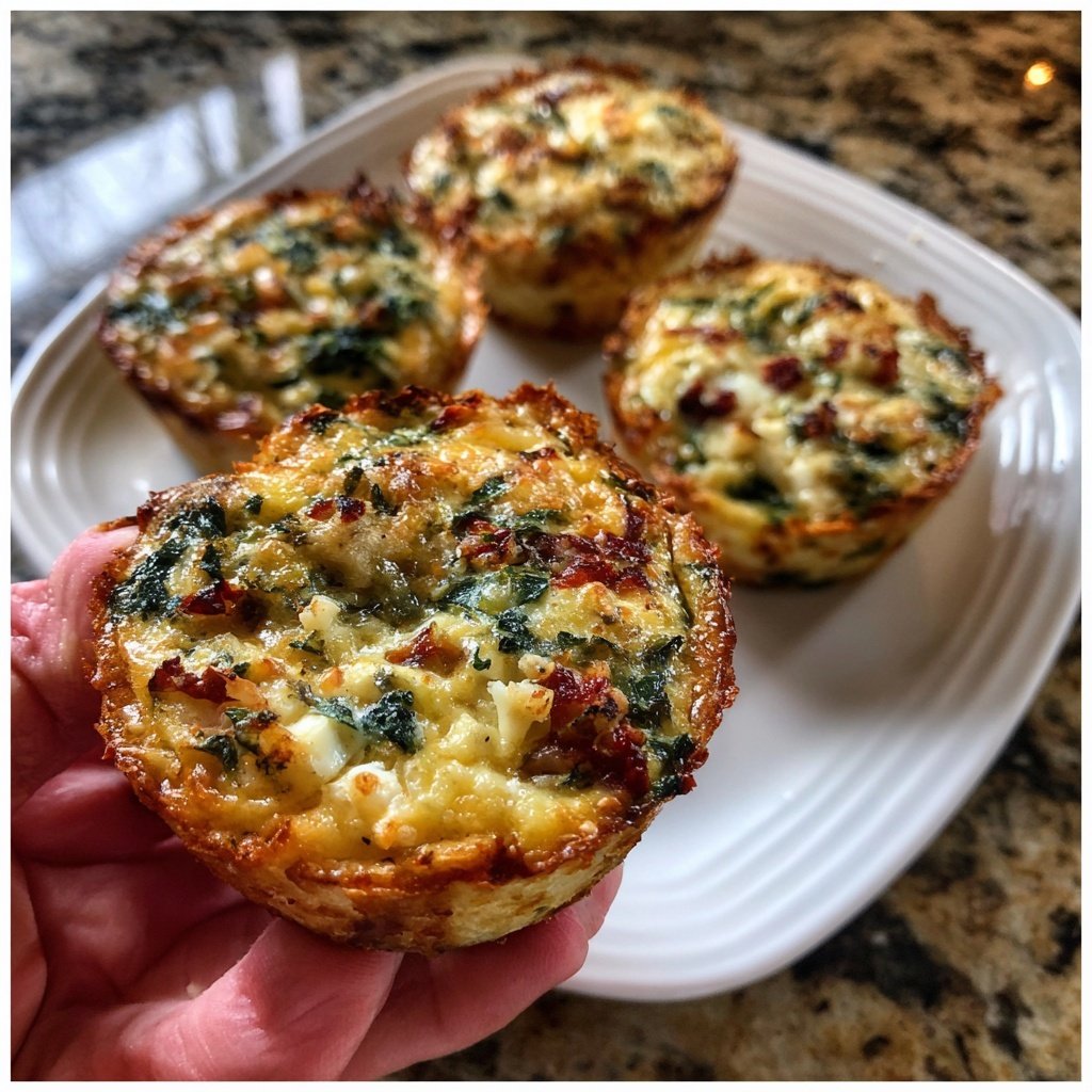 Herzhafte Gemüse-Quiche-Tassen