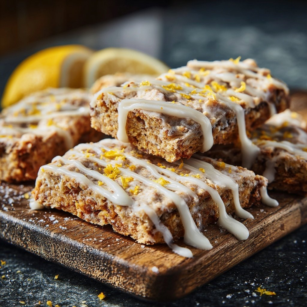 Meyer Zitronen Kokos Riegel