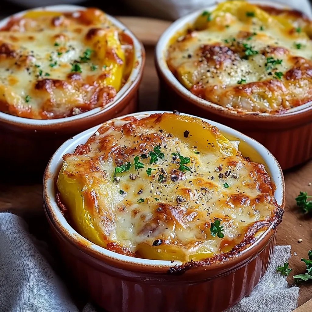 EINFACH GEFÜLLTE PAPRIKA