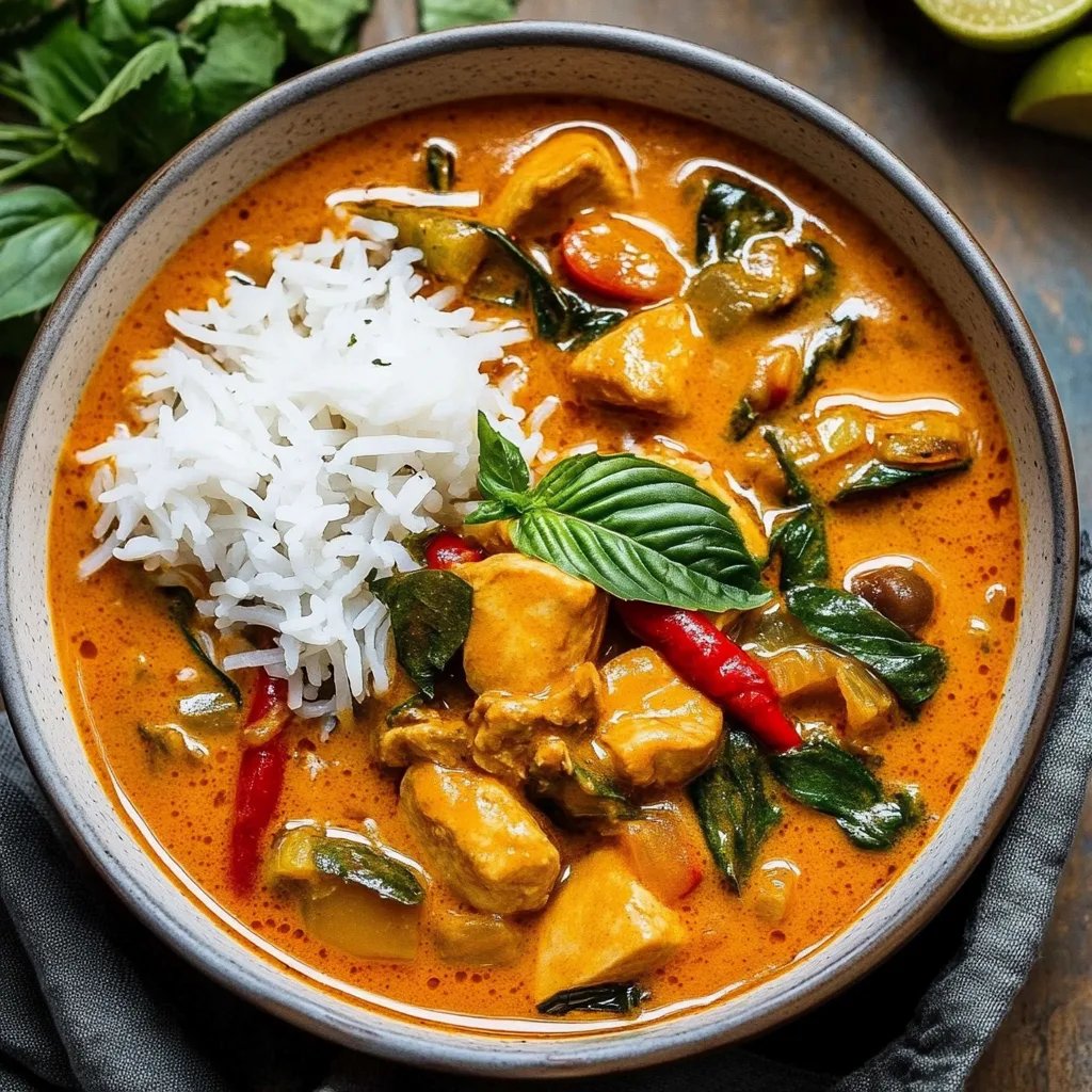 Panang Hähnchen Curry