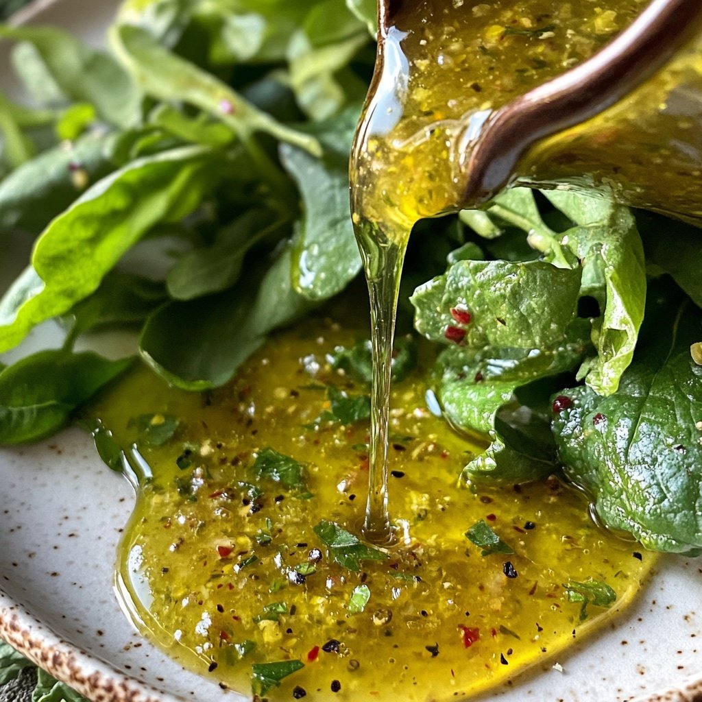 Meyer Zitronen Honig Thymian Vinaigrette