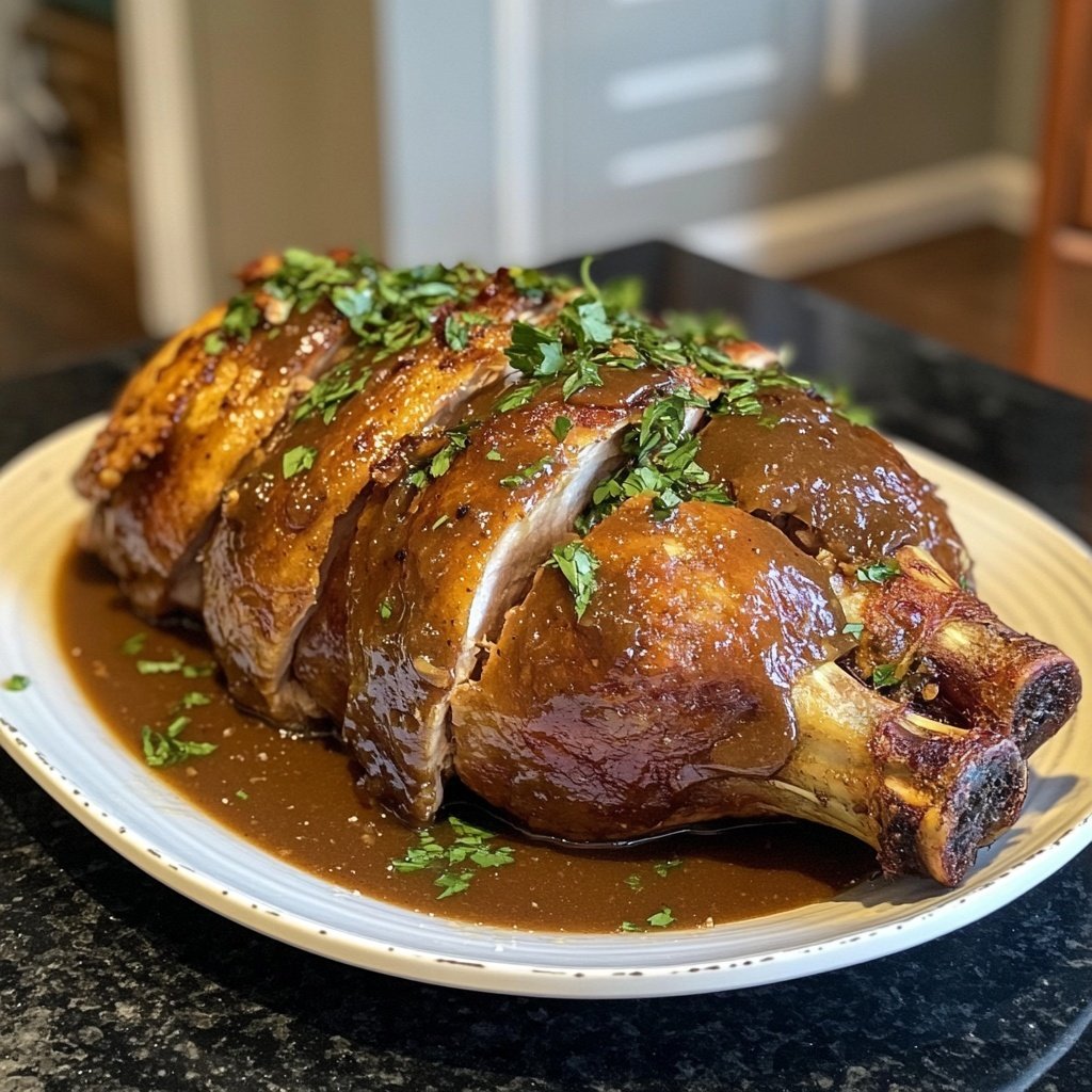 Festliche Gans mit Rotkohl