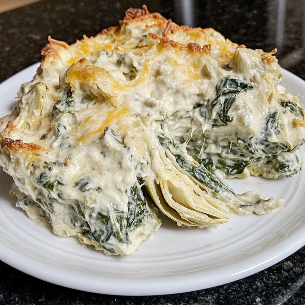 Spinat Artischocken Dip