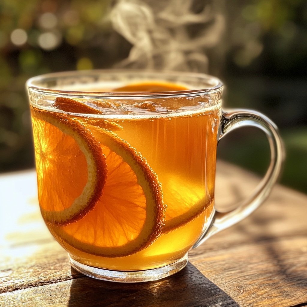 Winterlicher Orangen Punsch