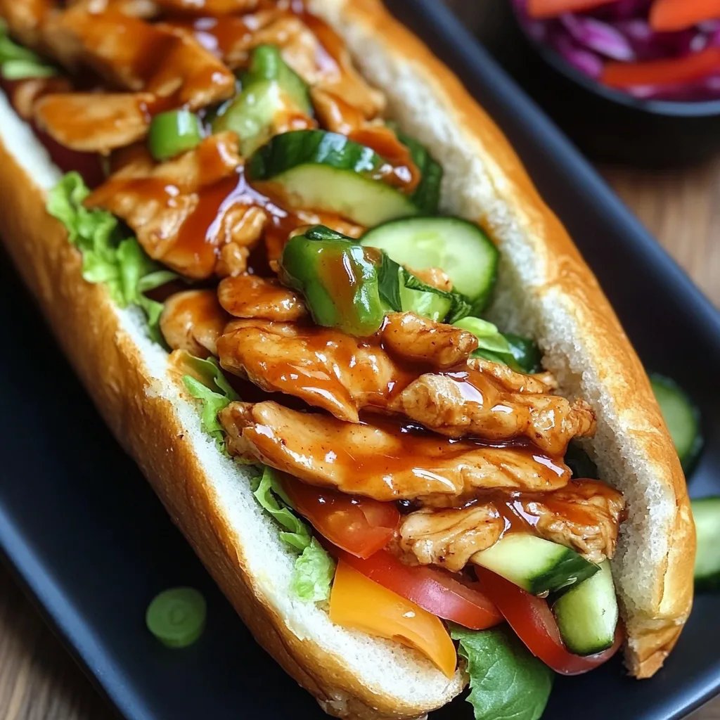Chicken Teriyaki Sandwich