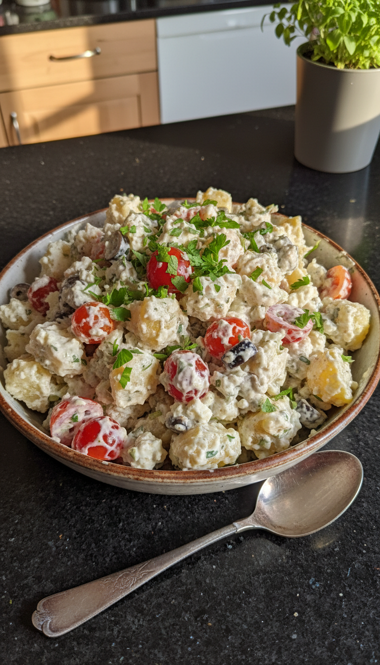Mediterraner Kartoffel Salat