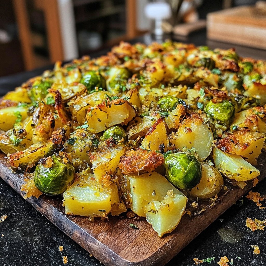 Rosenkohl Kartoffel Pfanne Einfaches Und Leckeres Rezept