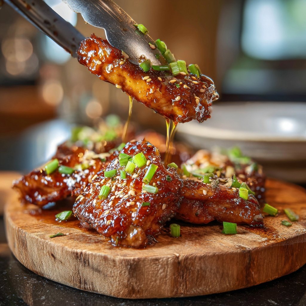 Schnelles Honig Knoblauch Hähnchen