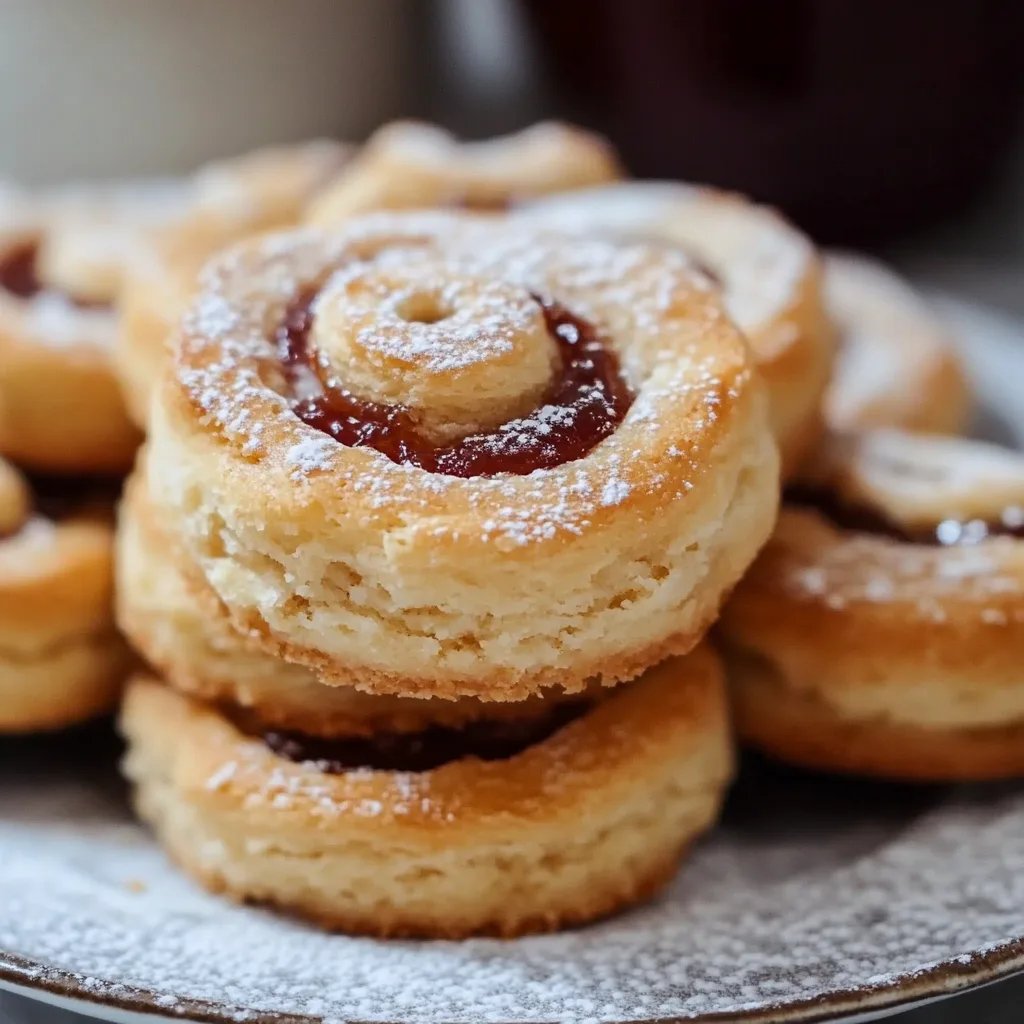 Doppeldecker Marmeladen-Kekse