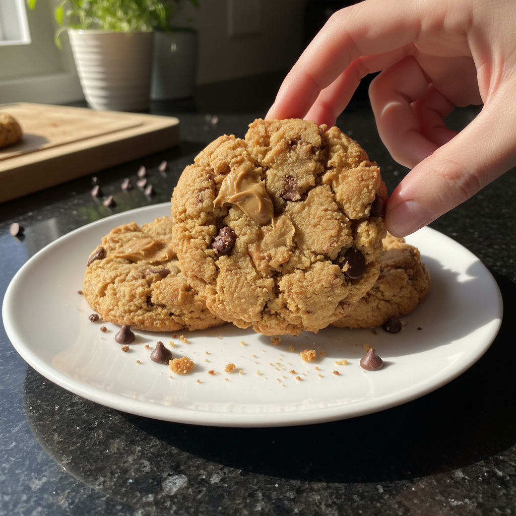 Erdnussbutter Keks Genuss