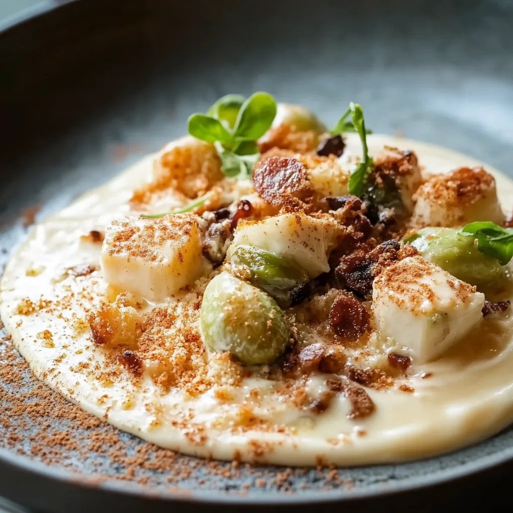 Cremige Rosenkohlpfanne